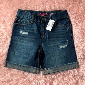 Girls jean shorts nwt